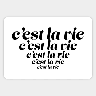 c'est la vie Sticker